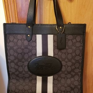 Coach Signature Dempsey Tote